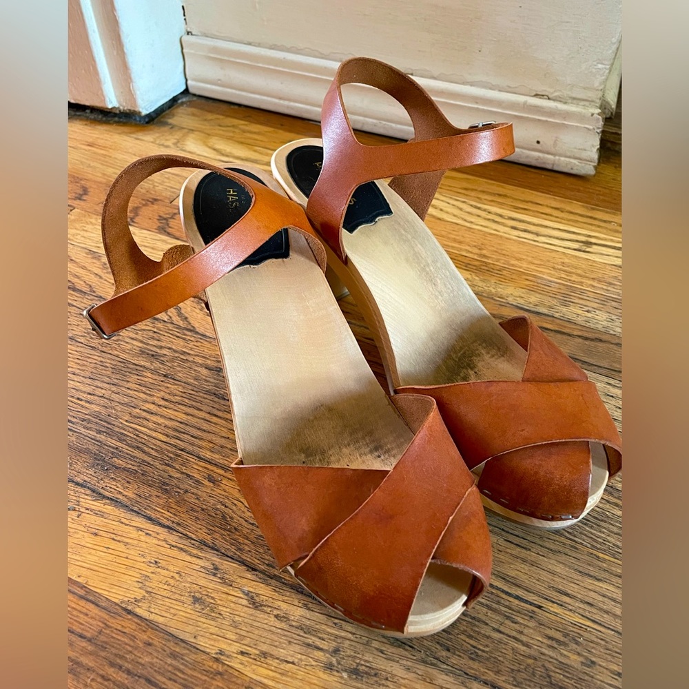 Swedish Hasbeens Merci sandels in Nature